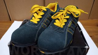Zapato seguridad Workteam - Azul/Amarillo - S1P