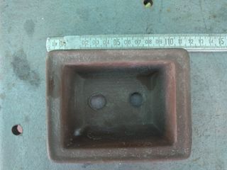 Maceta Bonsái marrón cerámica