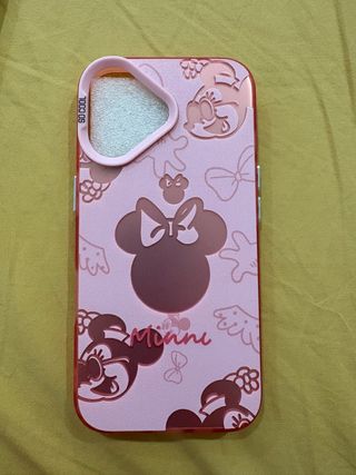 Funda iPhone 16 Minnie Mouse