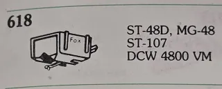 Aguja JICO para tocadiscos DIAMANTE HIGH QUALITY