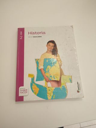 HISTORIA SERIE DESCUBRE 2 ESO SABER HACER