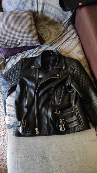 Chaqueta de cuero inglés