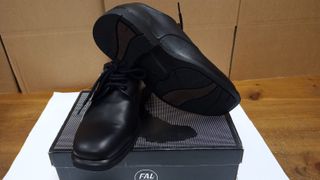 Zapatos Seguridad Piel - Negro