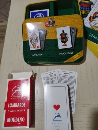 Carte Modiano: Napoletane & Lombarde