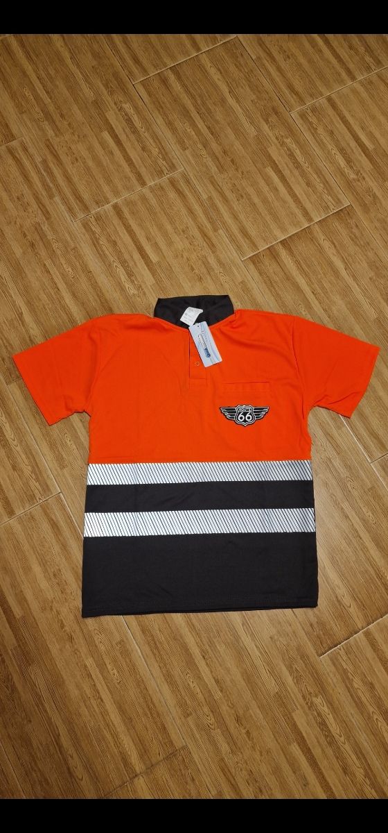 Camiseta Polo Reflectante Ruta 66