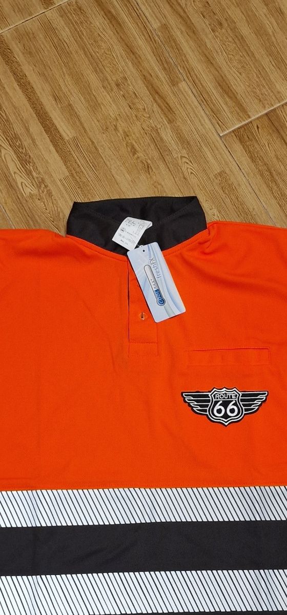 Camiseta Polo Reflectante Ruta 66