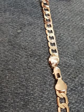 Cadena cubana goldfilled 14k, de la mejor calidad