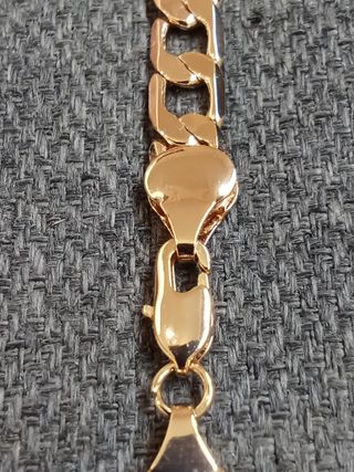 Cadena cubana goldfilled 14k, de la mejor calidad