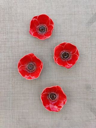 4 ciotole in ceramica Poppy