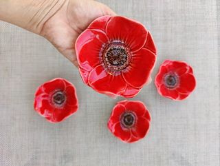 4 ciotole in ceramica Poppy