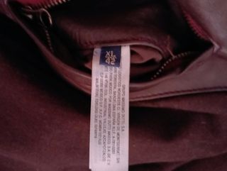 Chaqueta cuero Massimo Dutti vintage