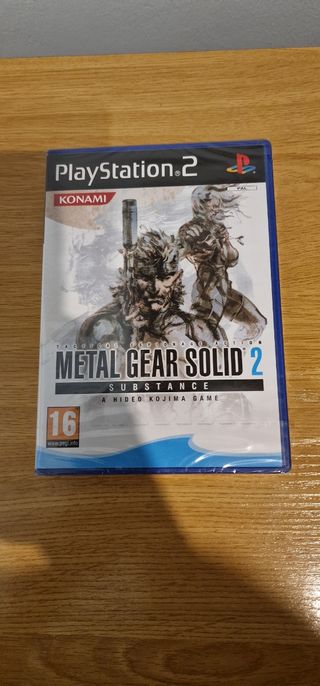 Metal Gear Solid 2 Substance - PS2 PAL
PRECINTADO.
