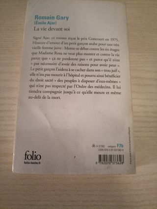 Libro La vida delante de sí
