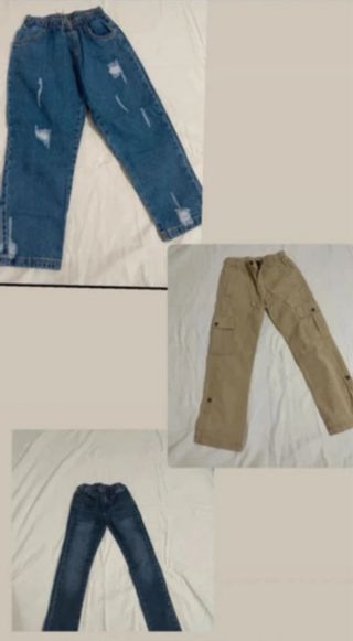 3 Jeans Bambino 6 Anni 116cm