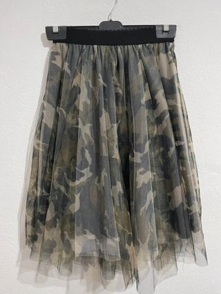 Falda Tul Militar