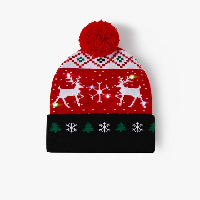 Gorros Navidad LED - ¡2uds!