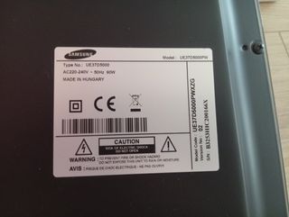 TV Samsung 32" - Negro/Plata