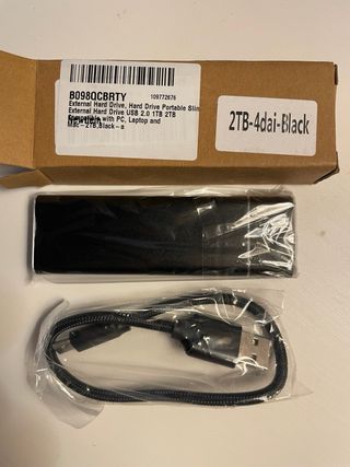 disco duro portatil 2Tb nuevo