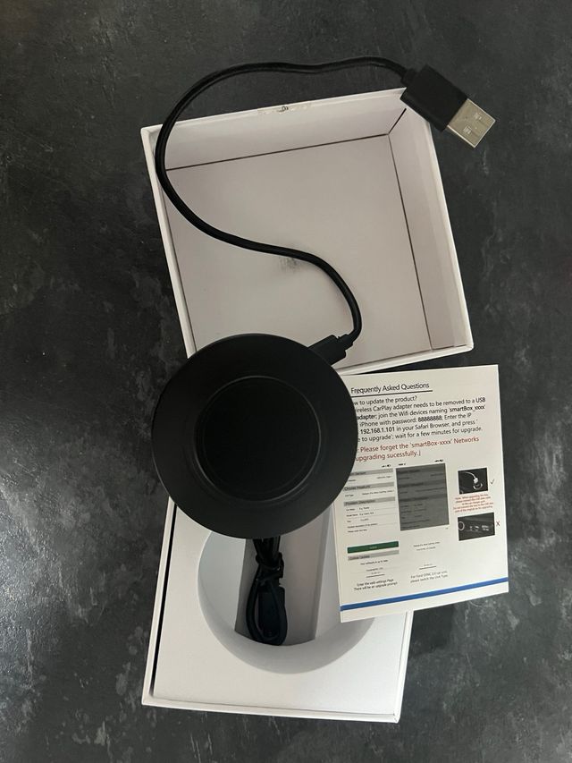 Adaptador inalámbrico de CarPlay