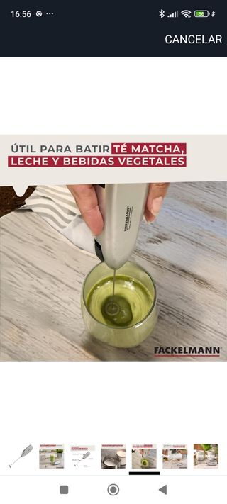 Espumador de leche Fackelmann - Portátil