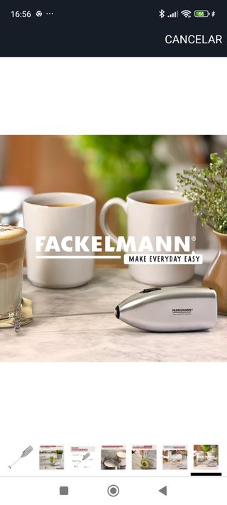 Espumador de leche Fackelmann - Portátil