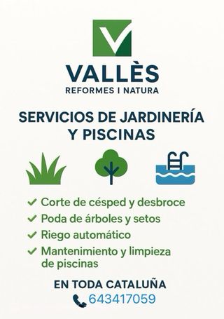 Jardineria y piscinas