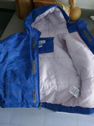 Chaqueta Columbia niño nieve, talla 4