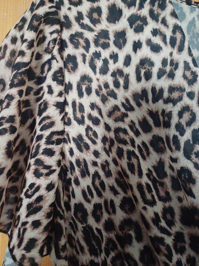 Vestido animalprint talla M