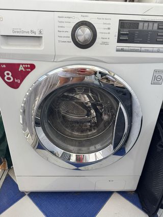 Lavadora LG DirectDrive 8kg
