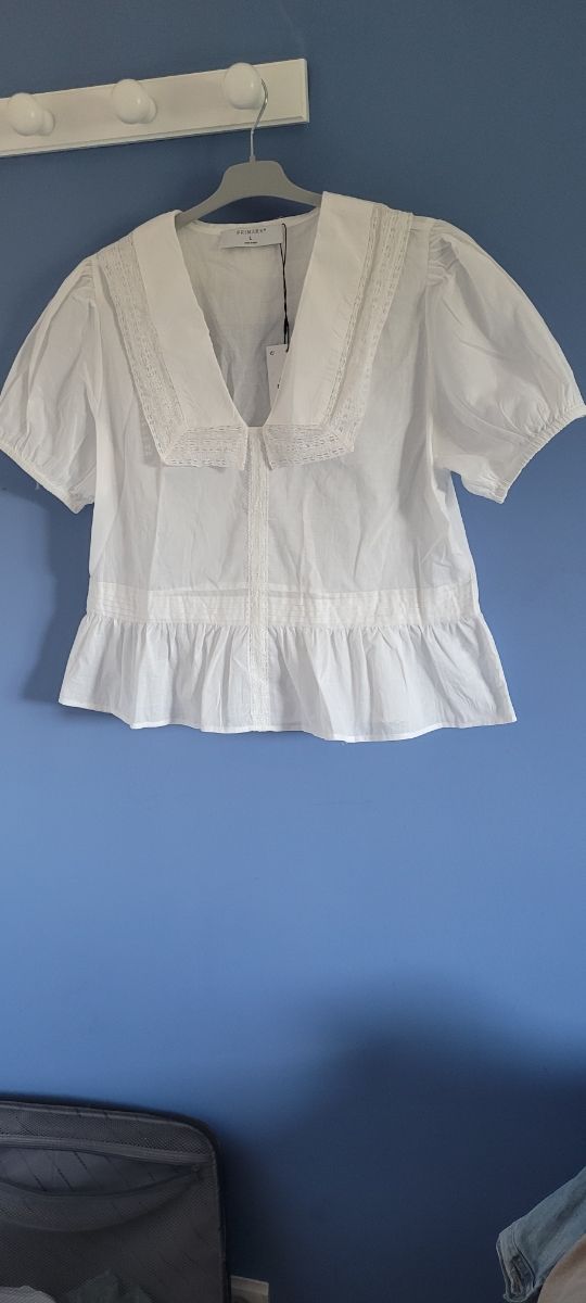 Blusa blanca PRIMARK - Talla L