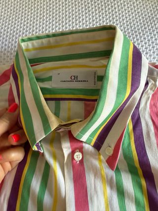 Camisa Carolina Herrera multicolor