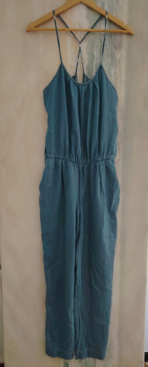 Mono vaquero Zara azul