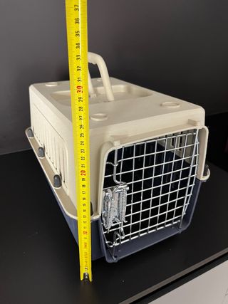 Transportín animal doméstico beige