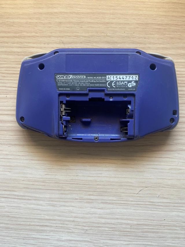 Game Boy Advance + Super Mario GBA