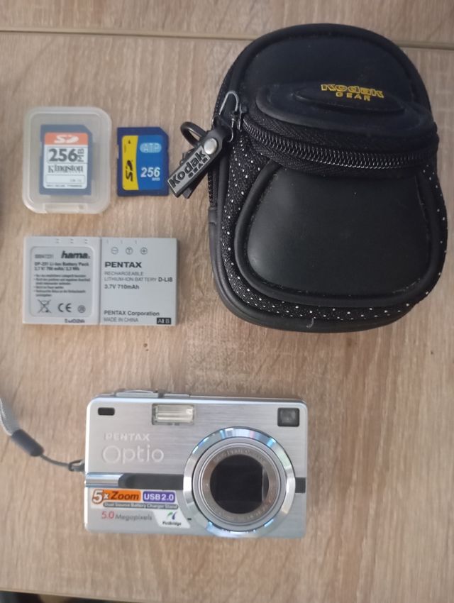 Pentax Optio: Cámara 5Mp