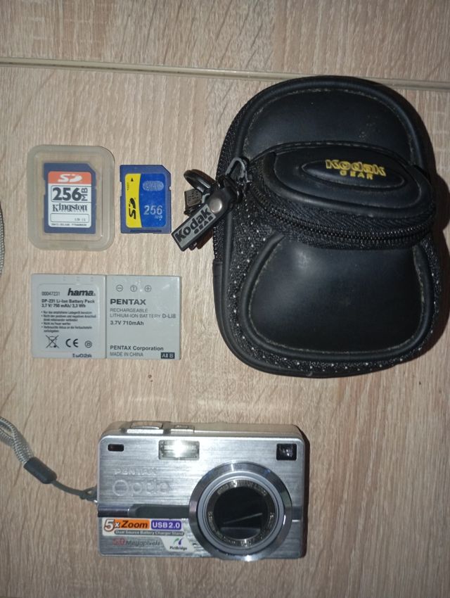 Pentax Optio: Cámara 5Mp