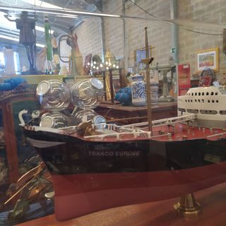 MAQUETA BARCO PETROLERO "TEXACO"