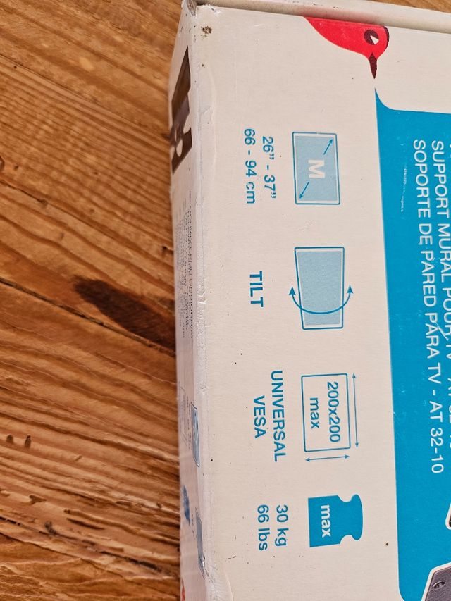 Soporte Pared TV AT32-10