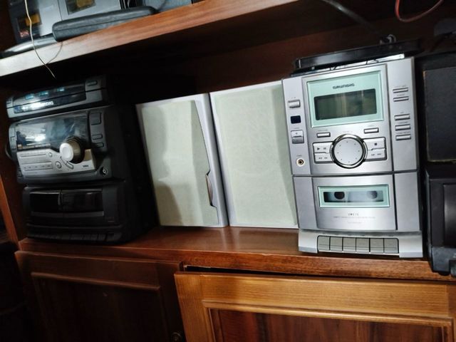 Stereo Grundig con casse - Lettore CD & Cassette