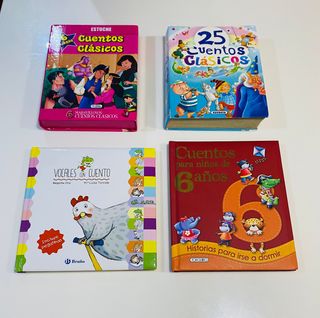 Libros cuentos variados (venta individual)