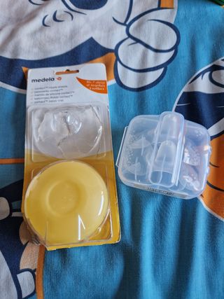 Pezoneras Medela + Contenedor