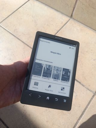 Sony PRST-3 E-Reader - negro con luz
