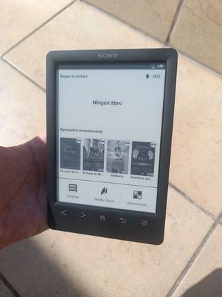 Sony PRST-3 E-Reader - negro con luz
