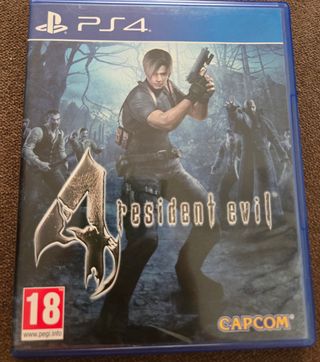 Juego Resident Evil 4 PS4