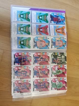 Álbum Adrenalyn 23-24 LaLiga muy completo.