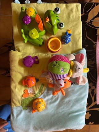 Bañera Brevi para bebé plegable y nas
