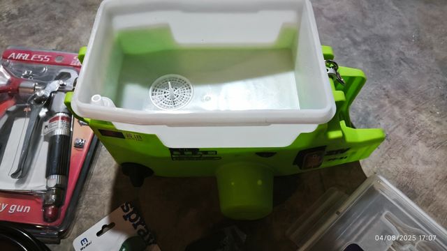 Máquina de pintar airless de baja presión  batería