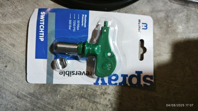 Máquina de pintar airless de baja presión  batería