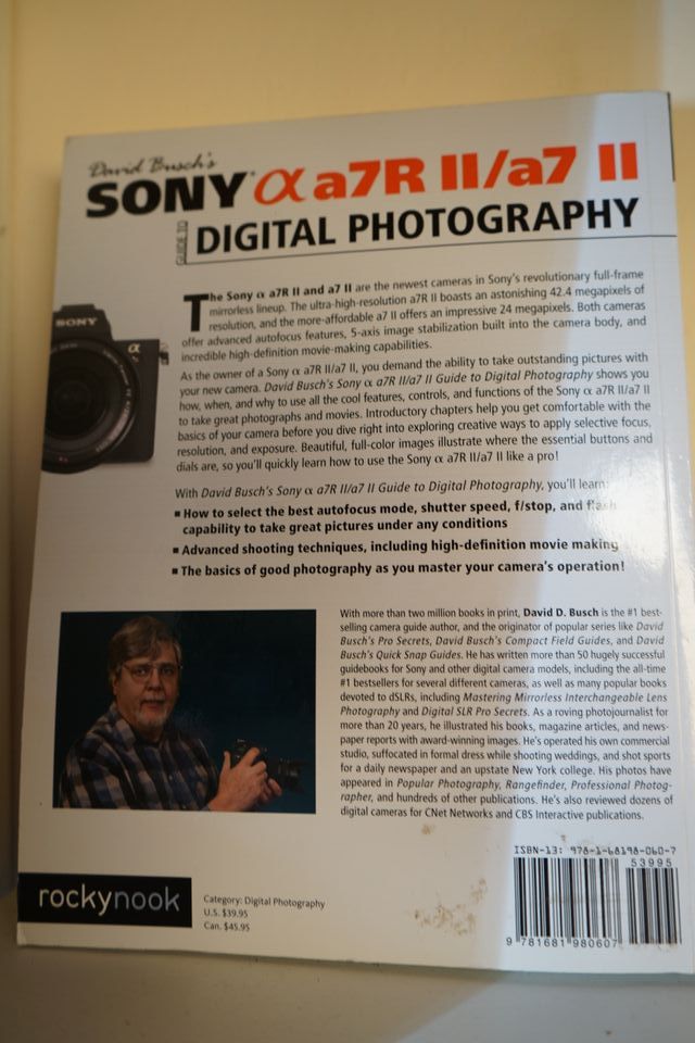 David Busch’s Sony Alpha a7R II/a7 II Guide to ...