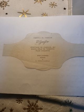 Vitola de puros El Guajiro Atenas